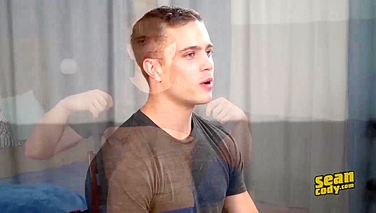 Avery's Six-Pack Abs Explode as He Cums All Over His Toned Belly - Sean Cody