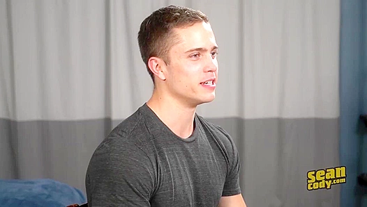 Avery's Six-Pack Abs Explode as He Cums All Over His Toned Belly - Sean Cody