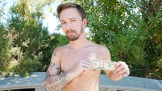 Inked Landon Swallows Paul Wagner's Load - Str8 Chaser