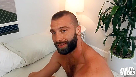 Hairy Hunk Donnie Argento Gets Fucked in POV by Straight-Chasing Paul Wagner
