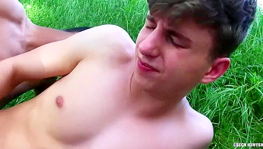 POV ~ Slim Amateur Twinks Take Turns Fucking - XXX Gay Style