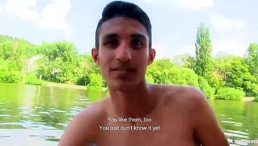 POV ~ Slim Amateur Twinks Take Turns Fucking - XXX Gay Style