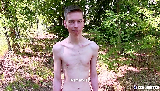 Young Czech Amateur Gets Fucked Doggy Style Outdoors by Czech Hunter