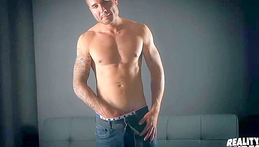 Tony Sosa Flexes His Muscles Before a Hot Solo Masturbation Session - Reality Dudes
