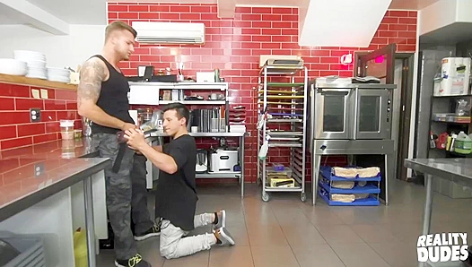 Hot Kitchen Anal ~ Collin Lust & Jax Damon Cook Up Passion - Reality Dudes