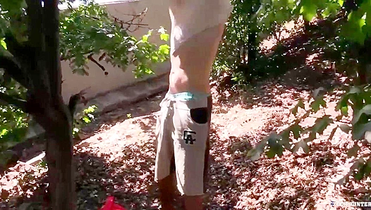 Hairy Twink Gets Fucked Ass to Mouth in POV Bareback Scene - XXX Gay