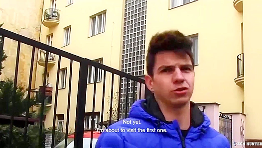 Czech Hunter ~ College Stud Cums Hard During Intense Bareback Anal