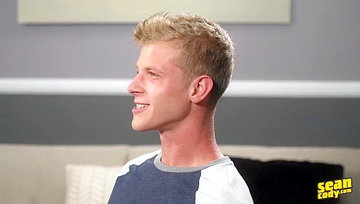 Blonde Hottie Thomas Masturbates Intensely - Sean Cody