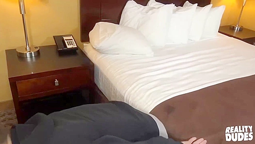 Straight Student Travis Jordan Gets Paid by Paul Wagner for Hot Gay Sex