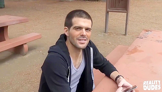 Straight Student Travis Jordan Gets Paid by Paul Wagner for Hot Gay Sex