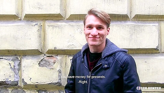 Czech Twink Gets Pounded Standing Doggy Style - XXX Gay