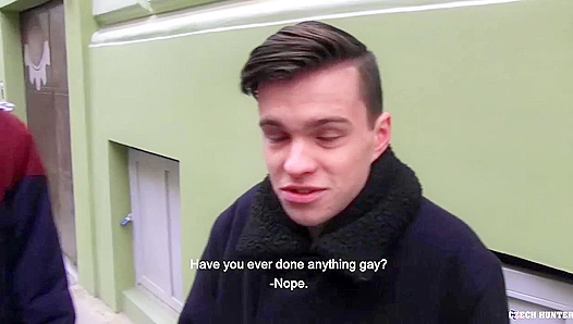 Hardcore 3some ~ Two Amateur Czech Twinks Get Wild - XXX Gay