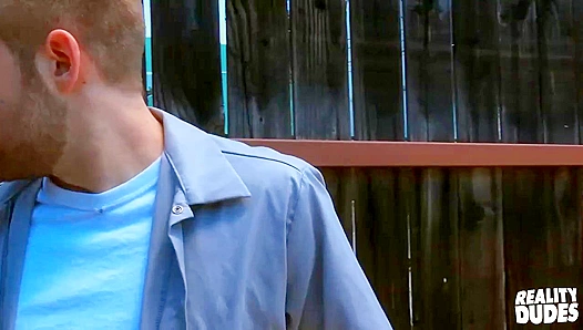 Straight Gardener Jay Taylor Gets Fucked Outdoors - Str8 Chaser