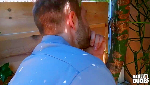 Straight Gardener Jay Taylor Gets Fucked Outdoors - Str8 Chaser
