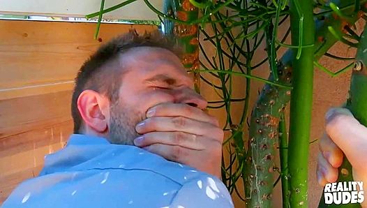 Straight Gardener Jay Taylor Gets Fucked Outdoors - Str8 Chaser