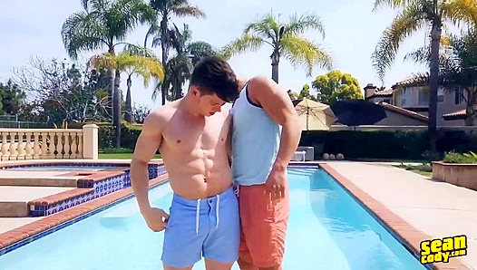 Poolside Anal Bliss & Indoor Domination ~ Brysen & Riley's Passionate Encounter