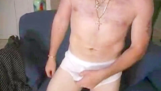 Horny Stud Raphael Jacks Off Furiously - Hot Men Over 30