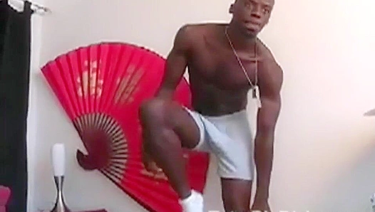 Extra Large Black Dick Shines in Hot Masturbation Session