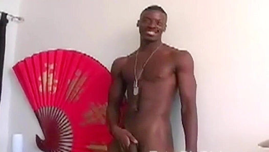 Extra Large Black Dick Shines in Hot Masturbation Session