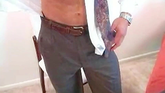 Ripped Paul Shows Off His Muscles and Masterful JO Skills - Hot Dudes Over 30