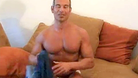 Muscular Rock Takes On His Thirsty Admirers ~ Hot Gay Action for Men Over 30