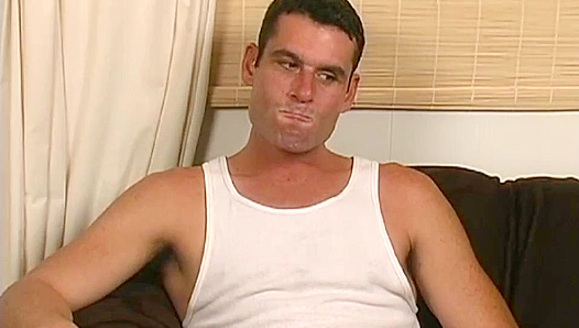 Hot Scott's Wifebeater Can't Hide His Massive Dick