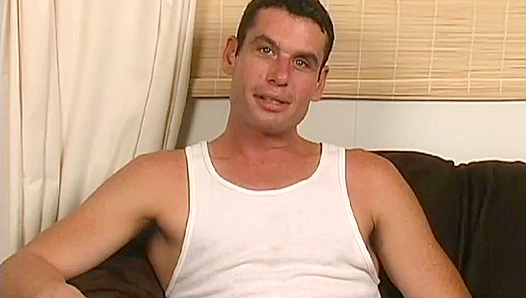 Hot Scott's Wifebeater Can't Hide His Massive Dick