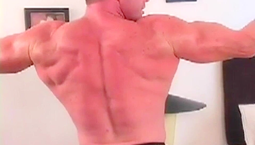 Muscle Flex ~ Devon Strokes His Thick Cock for Hungry Eyes - Men Over 30