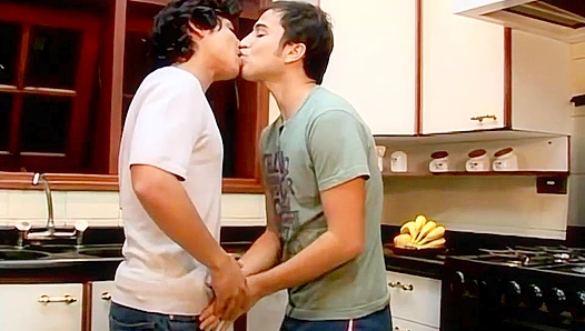 Manu and Ciao ~ Hot Latino Lovers Fuck Wildly on the Floor