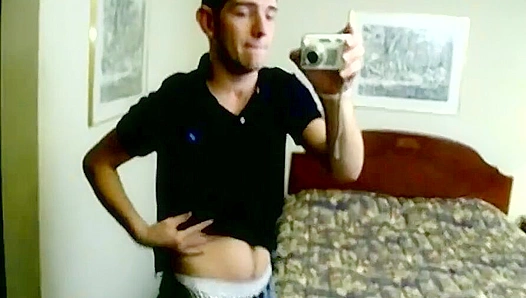 Justin's Naughty Reveal ~ A Hot Bad Boy Strip Show