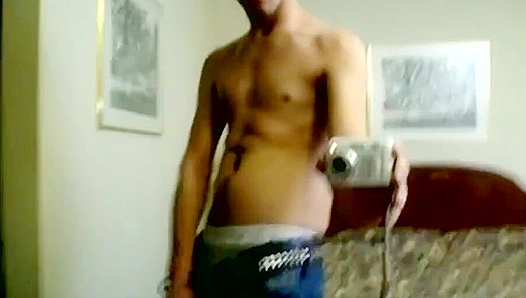 Justin's Naughty Reveal ~ A Hot Bad Boy Strip Show