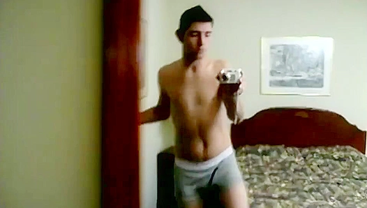 Justin's Naughty Reveal ~ A Hot Bad Boy Strip Show