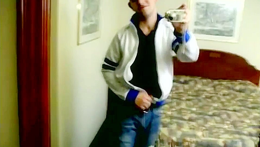 Justin's Naughty Reveal ~ A Hot Bad Boy Strip Show