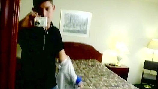 Justin's Naughty Reveal ~ A Hot Bad Boy Strip Show