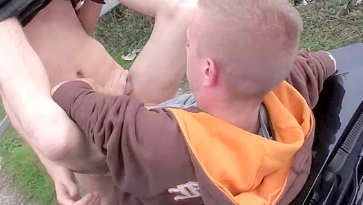 Public Passion ~ Two Young Dudes Obsessed with AnalAdventure - Staxus