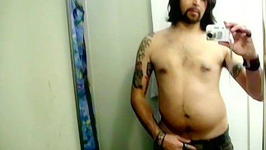 Tubby Adam Flashes His Booty and Dick - OurBoyFriends