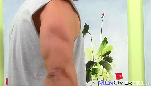 Horny Solo Hunk Over 30 Fucks the Bed Wildly