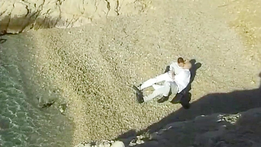 Rough Seas, Rougher Sex ~ Amateur Sailors Fuck Hard on the Beach