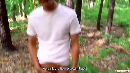 Czech Dudes Fuck in the Woods ~ One Gets Paid - XXX Gay