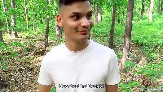 Czech Dudes Fuck in the Woods ~ One Gets Paid - XXX Gay