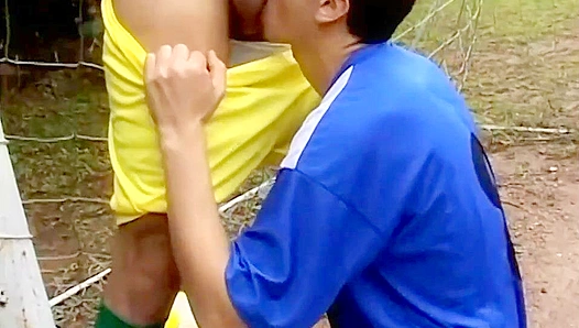 Soccer Twinks Get Wild ~ Off-Pitch Fucking Fun