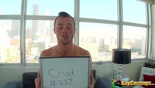 Chad's Mega Cock Takes Center Stage in Gay Casting - Gay XXX
