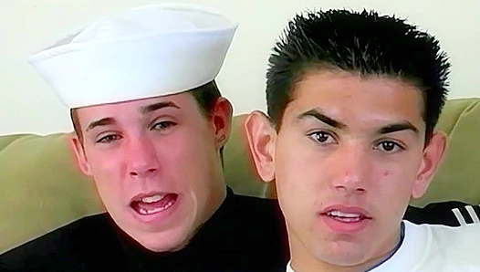 Sexy Uniformed Dudes Explore Awkward Oral Fun - BeddableBoys