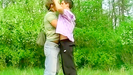 Hot Twinks Get Wild ~ Outdoor Fucking Fun - BeddableBoys