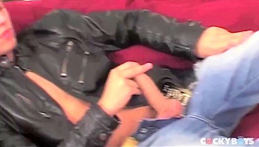 Sad-Eyed Hottie Patrick Cross Jerks Off Intensely - Cocky Boys