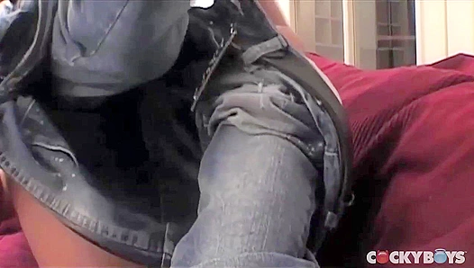 Sad-Eyed Hottie Patrick Cross Jerks Off Intensely - Cocky Boys