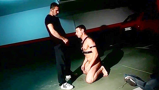 Two Super-Hot Dudes Get Wild with Leather Fetish Anal