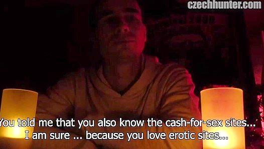 Thirsty Czech Guy Masturbates Intensely for Czech Hunter