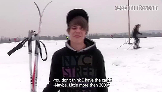 Czech Hunter ~ Bieber-Lookalike Gets Facial & Gaped Wide Open