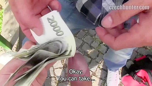 Czech Hunter ~ Amazing Banging Session with a Stunning View